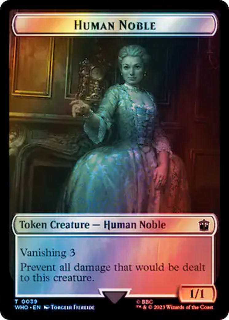 Human Noble (TWHO-039) [Doctor Who Tokens] Foil