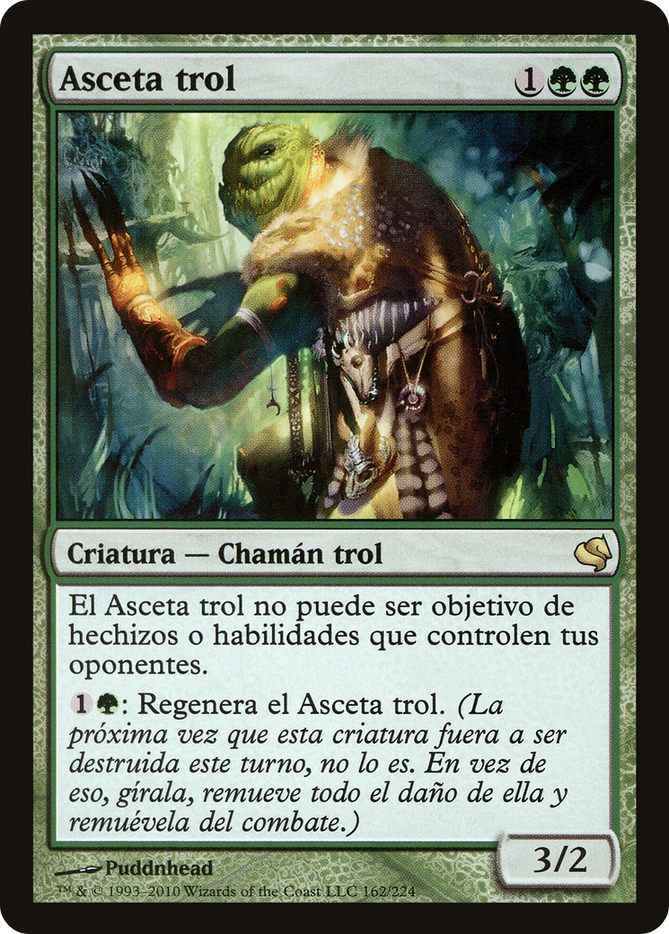 Troll Ascetic (Spanish) - "Asceta trol" (PS11-162) [Salvat 2011]