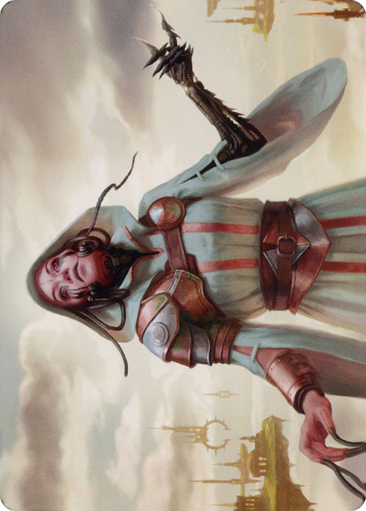 Phyrexian Missionary // Phyrexian Missionary (ADMU-011) (Borderless) [Dominaria United Art Series]