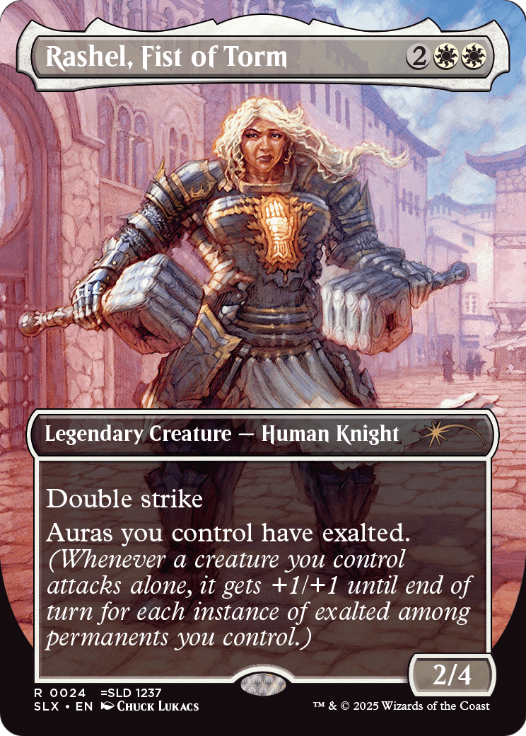 Rashel, Fist of Torm (SLX-024) (Borderless) [Universes Within]