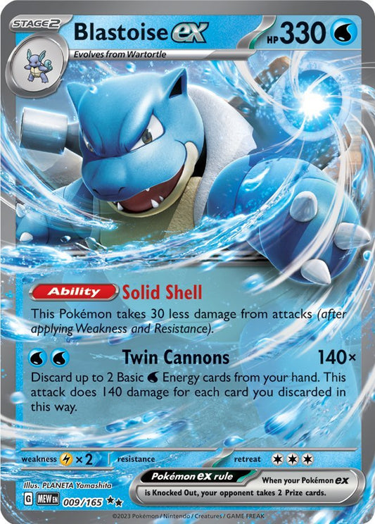 Tortank ex (009/165) [Écarlate et Violet 151]