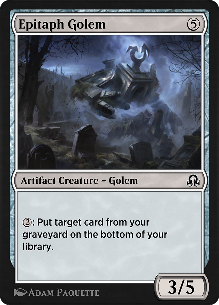 Epitaph Golem (SIR-249) [Shadows over Innistrad Remastered]