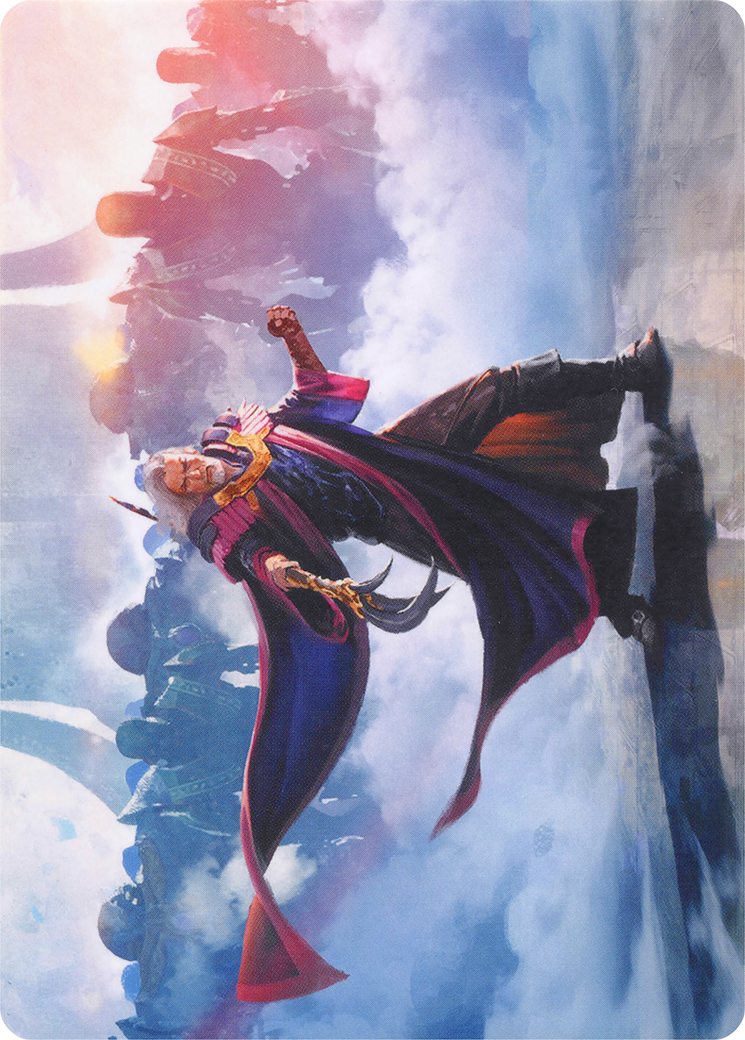 Urza, Lord High Artificer // Urza, Lord High Artificer (AMH1-013) (Borderless) [Modern Horizons Art Series]