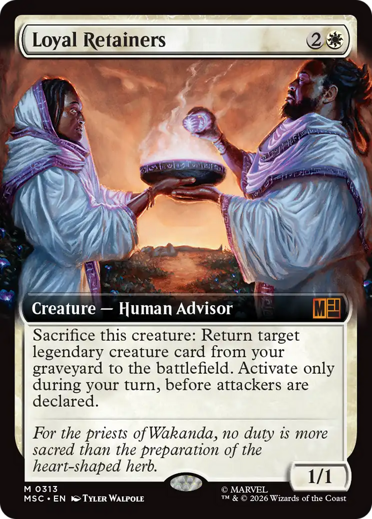 Loyal Retainers (Extended Art) [Marvel Super Heroes Commander]