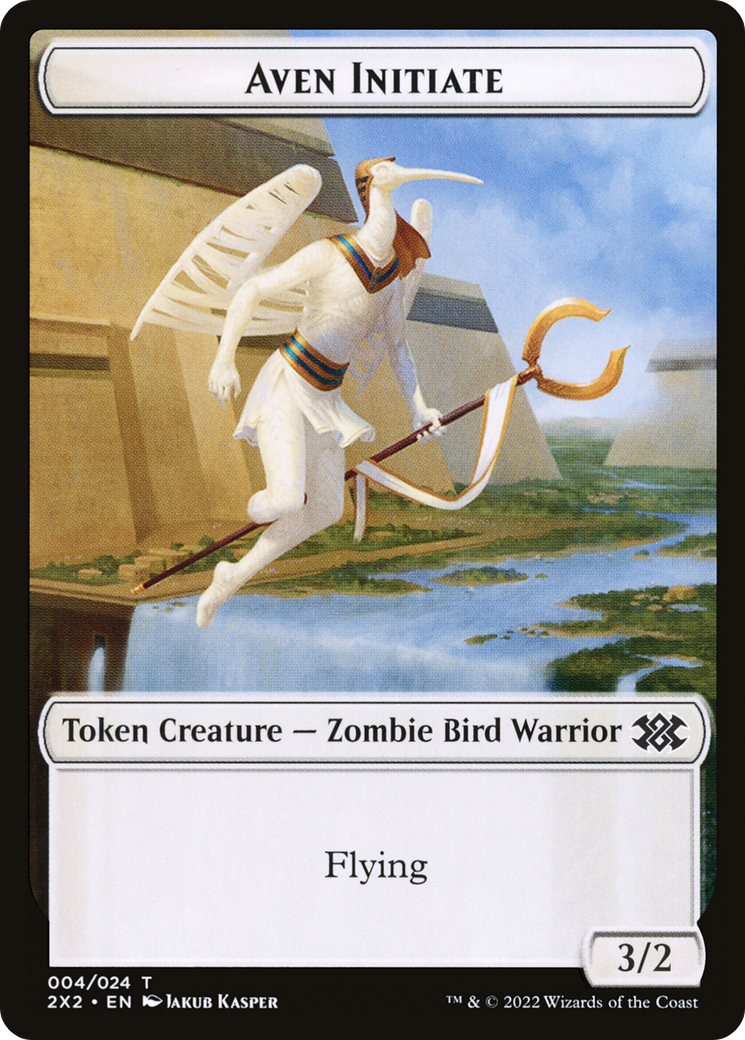 Aven Initiate (T2X2-004) [Double Masters 2022 Tokens]