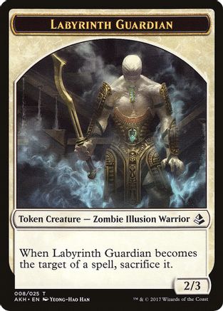 Labyrinth Guardian // Insect Double-Sided Token (AKH-8 // 19) [Amonkhet]