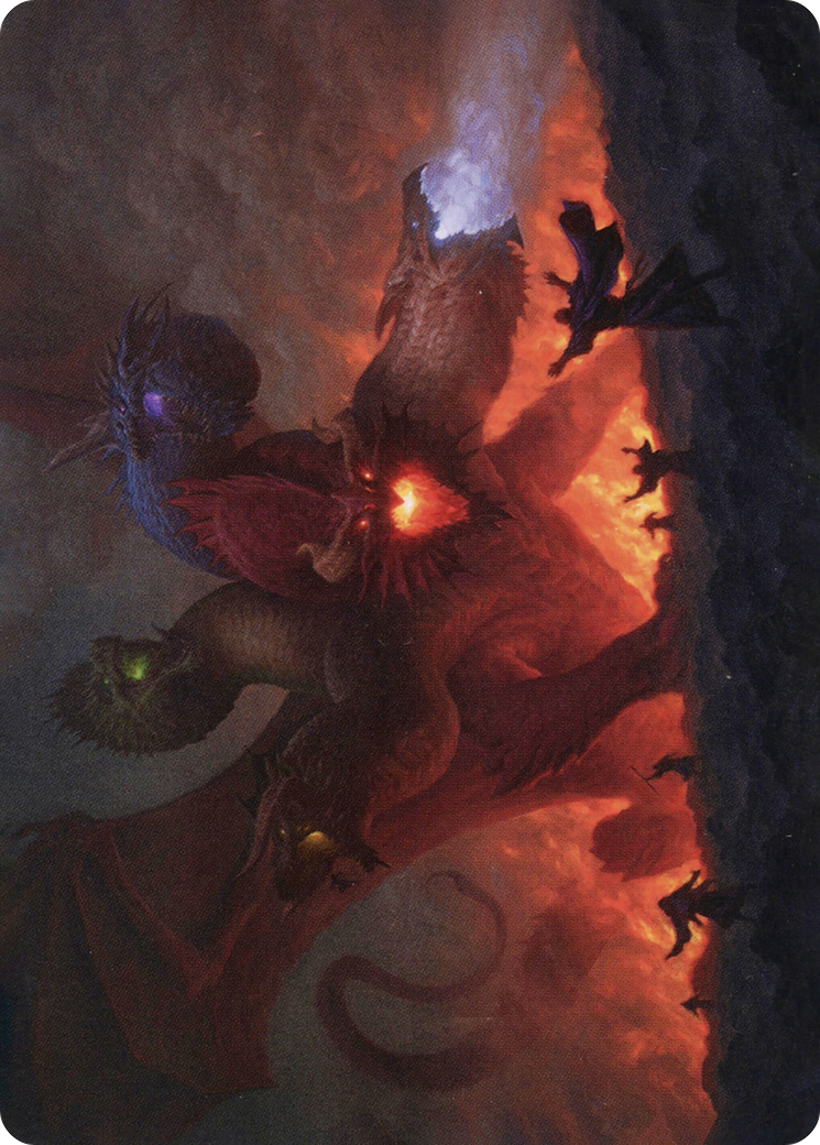 Tiamat // Tiamat (AAFR-026) (Borderless) [Adventures in the Forgotten Realms Art Series]