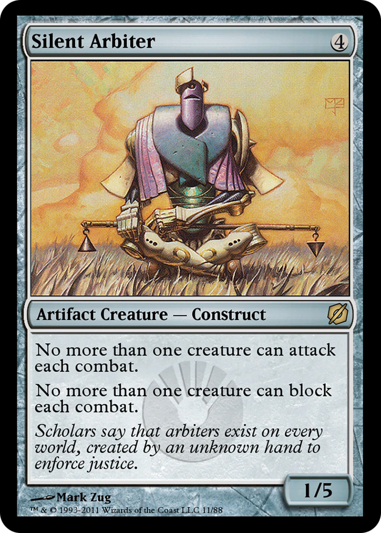 Silent Arbiter (TD2-011) [Duel Decks: Mirrodin Pure vs. New Phyrexia]