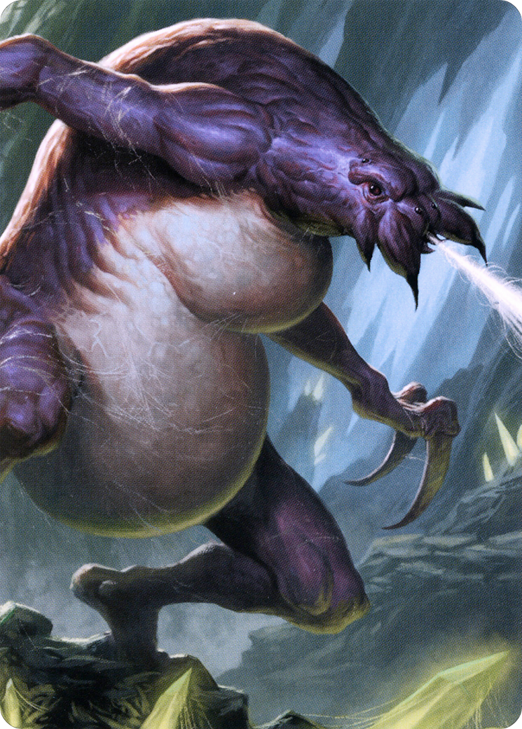 Ettercap // Ettercap (ACLB-014) (Borderless) [Battle for Baldur's Gate Art Series] Foil