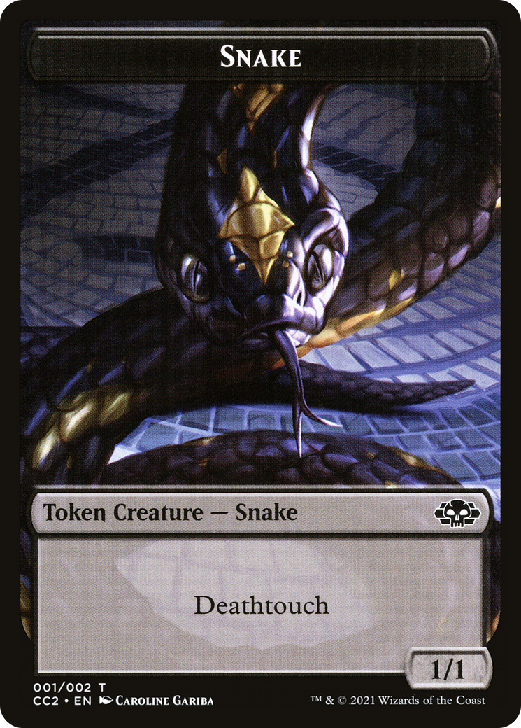 Snake // Zombie (CC2-009) [Commander Collection: Black]