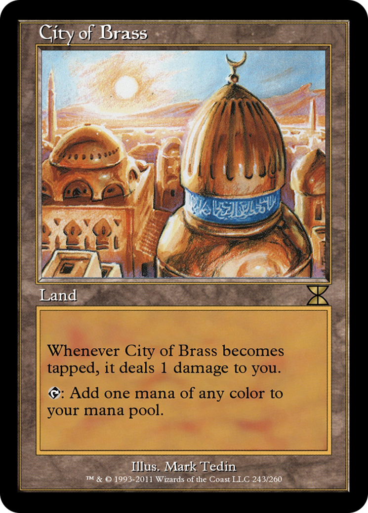 City of Brass (ME4-243) [Masters Edition IV] Foil