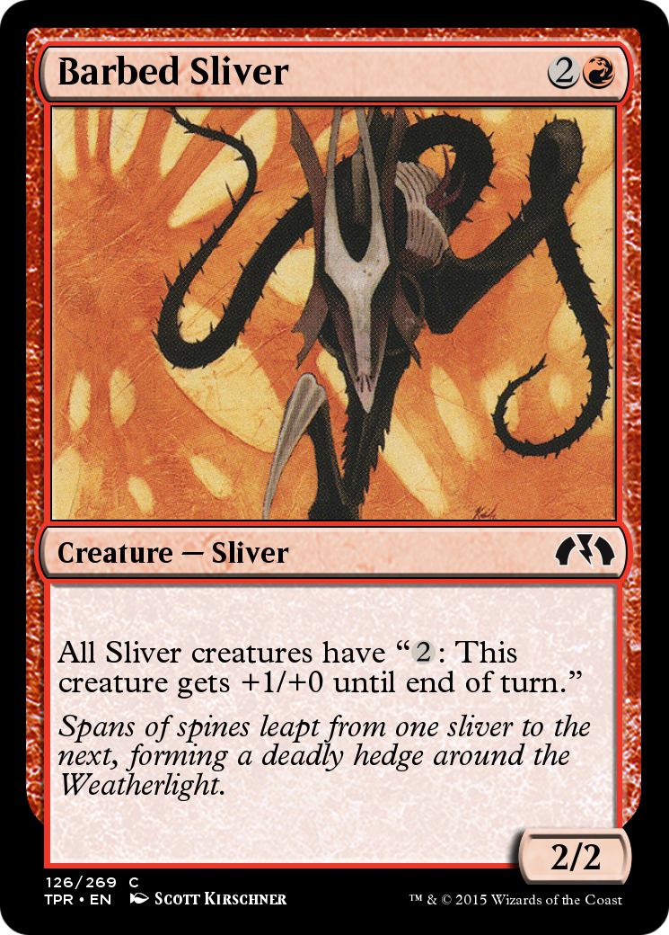 Barbed Sliver (TPR-126) [Tempest Remastered]