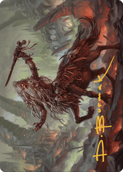 Yarus, Roar of the Old Gods // Yarus, Roar of the Old Gods (AMKM-024) (Borderless) [Murders at Karlov Manor Art Series] Foil