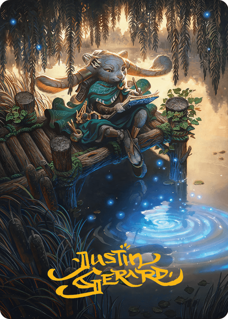 Tamiyo, Field Researcher // Tamiyo, Field Researcher (ABLB-054) (Borderless) [Bloomburrow Art Series]