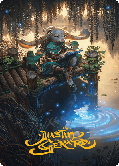 Tamiyo, Field Researcher // Tamiyo, Field Researcher (ABLB-054) (Borderless) [Bloomburrow Art Series] Foil