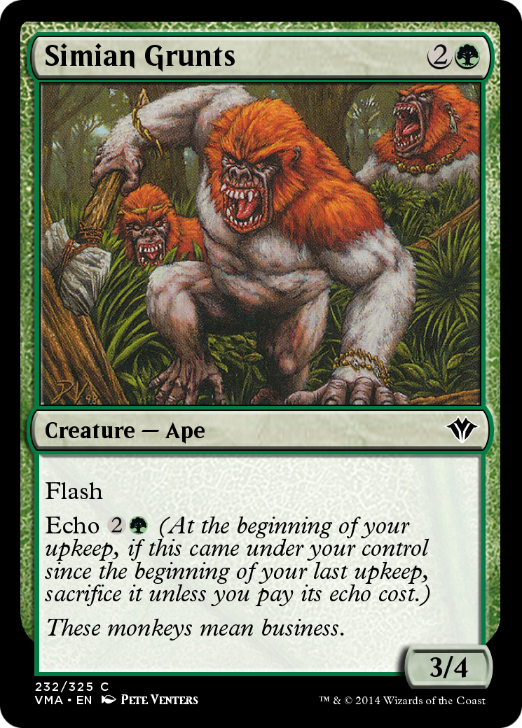Simian Grunts (VMA-232) [Vintage Masters]