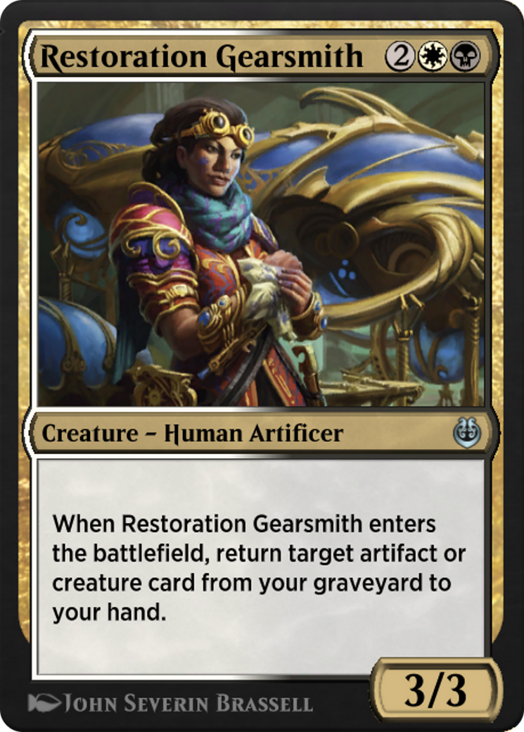 Restoration Gearsmith (KLR-205) [Kaladesh Remastered]
