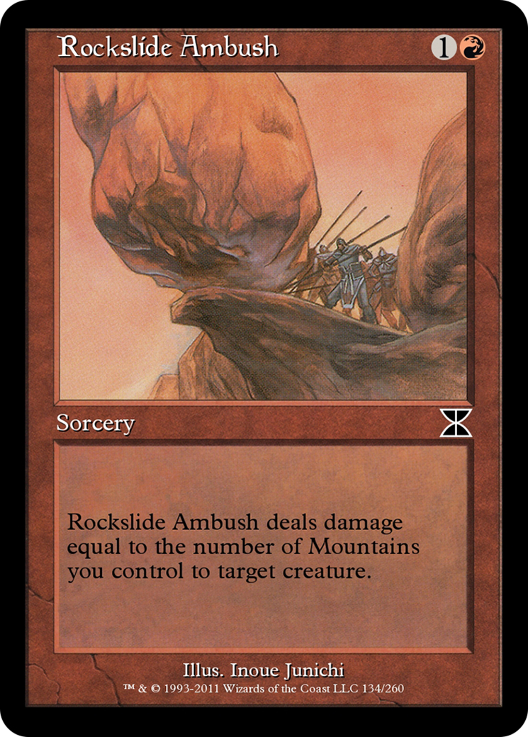 Rockslide Ambush (ME4-134) [Masters Edition IV]
