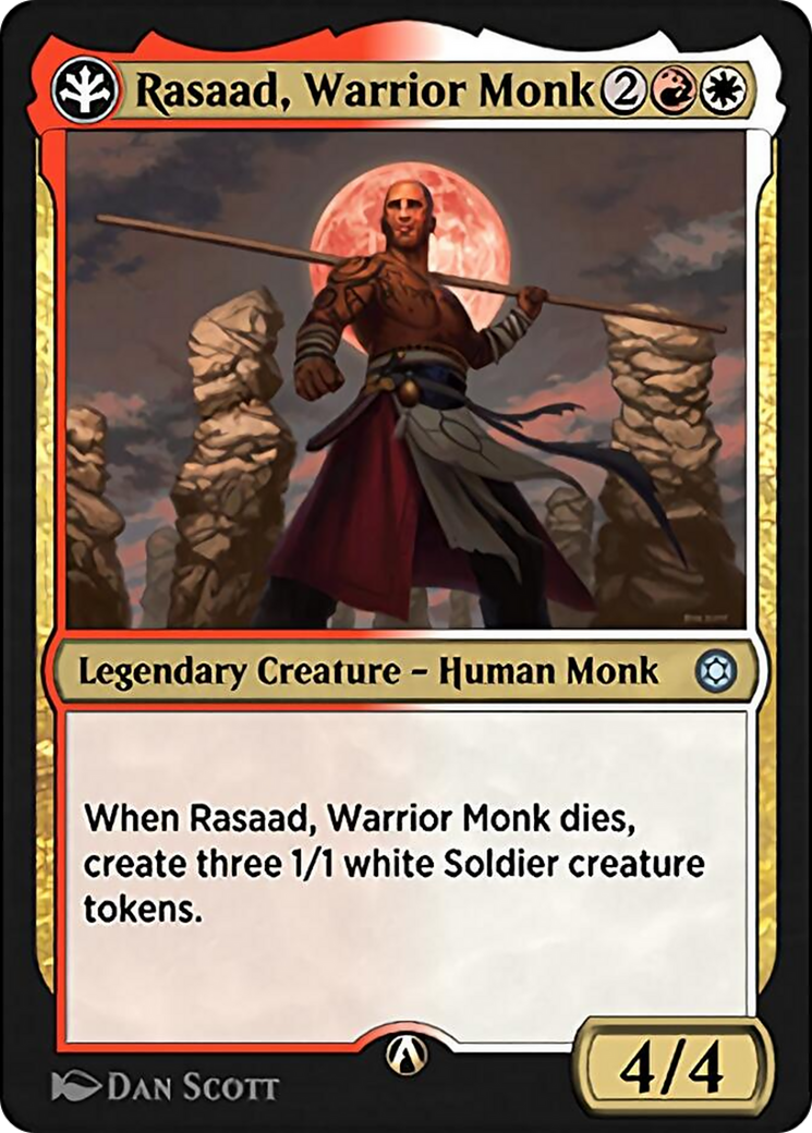 Rasaad, Warrior Monk (HBG-04R) [Alchemy Horizons: Baldur's Gate]