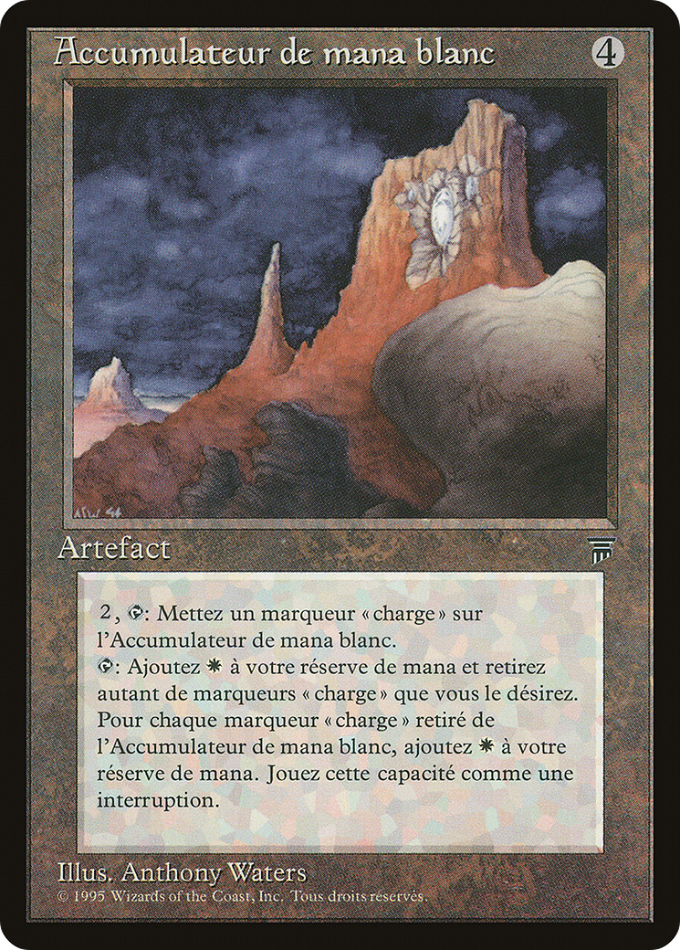 White Mana Battery (French) - "Accumulateur de mana blanc" (REN-168) [Renaissance]