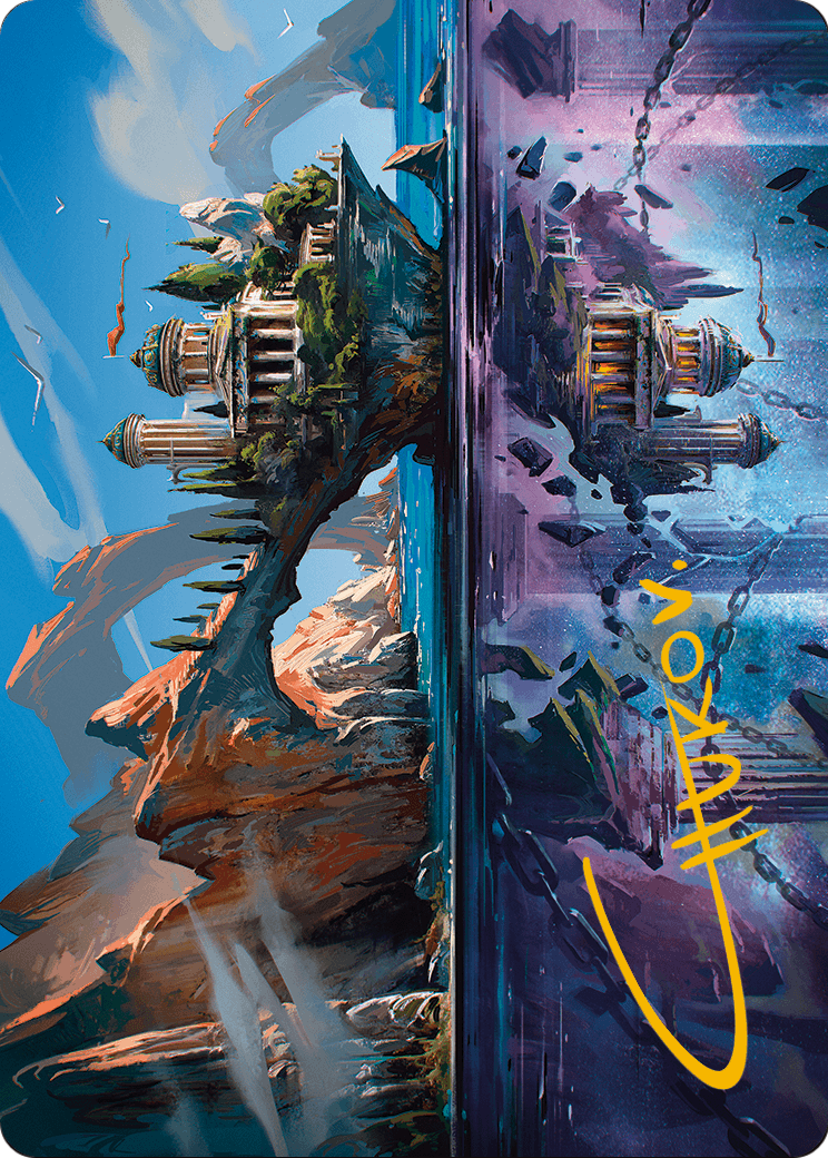 Copy Land // Copy Land (AMH3-029) (Borderless) [Modern Horizons 3 Art Series]