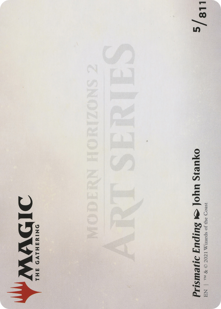 Prismatic Ending // Prismatic Ending (AMH2-005) (Borderless) [Modern Horizons 2 Art Series]