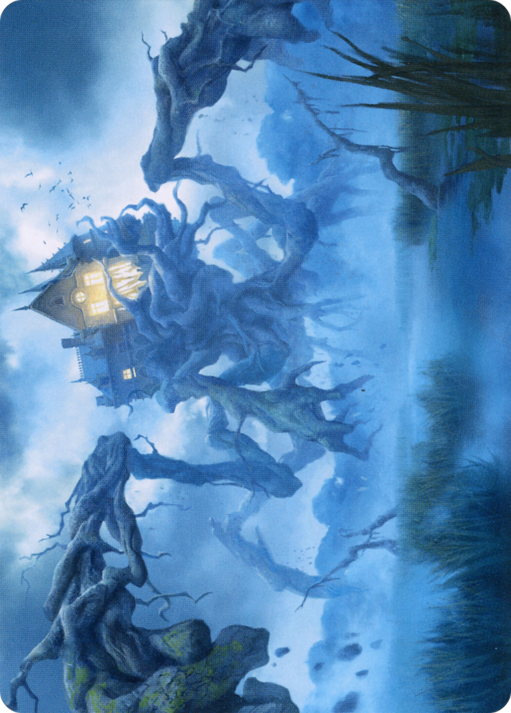 Creeping Inn // Creeping Inn (AMID-034) (Borderless) [Midnight Hunt Art Series]