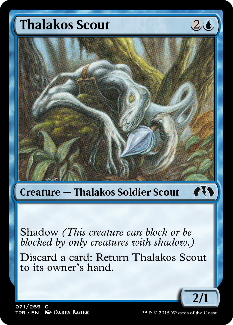 Thalakos Scout (TPR-071) [Tempest Remastered] Foil