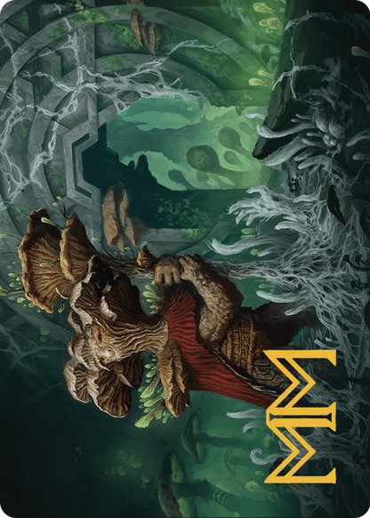 Tendril of the Mycotyrant // Tendril of the Mycotyrant (ALCI-031) (Borderless) [The Lost Caverns of Ixalan Art Series]