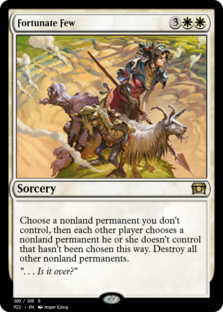 Fortunate Few (PZ2-65673) [Treasure Chest] Foil