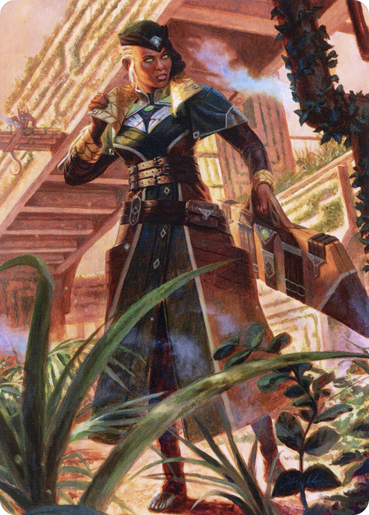 Vivien on the Hunt // Vivien on the Hunt (ASNC-022) (Borderless) [New Capenna Art Series] Foil