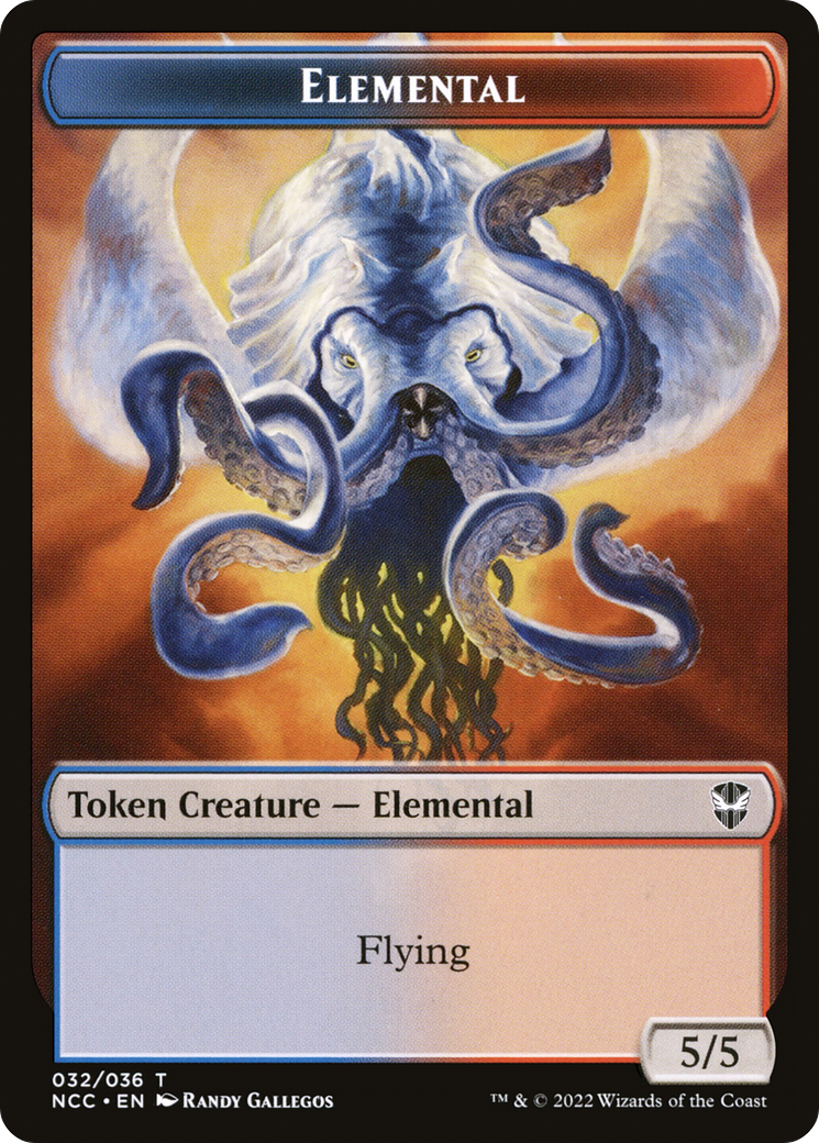 Elemental (TNCC-032) [New Capenna Commander Tokens]