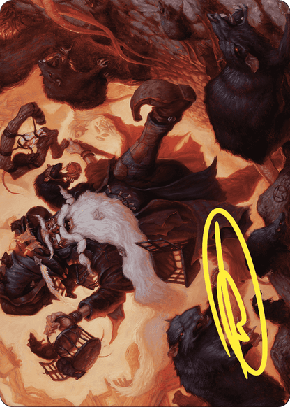 Tattered Ratter // Tattered Ratter (AWOE-020) (Borderless) [Wilds of Eldraine Art Series]