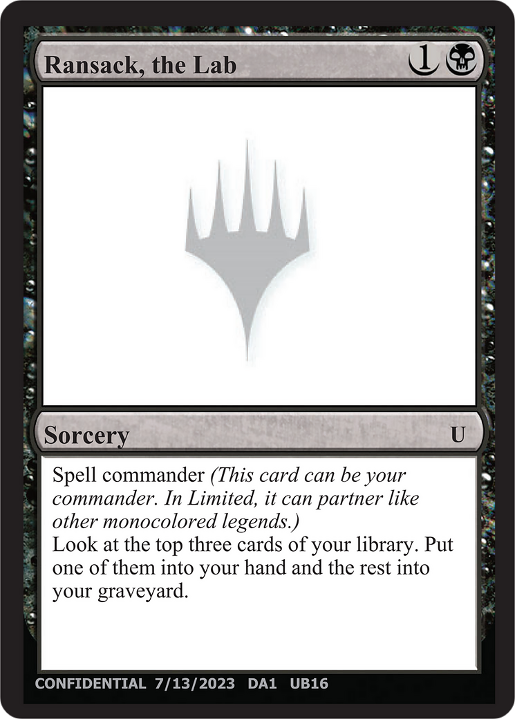 Ransack, the Lab (UNK-UB16) [Unknown Event]