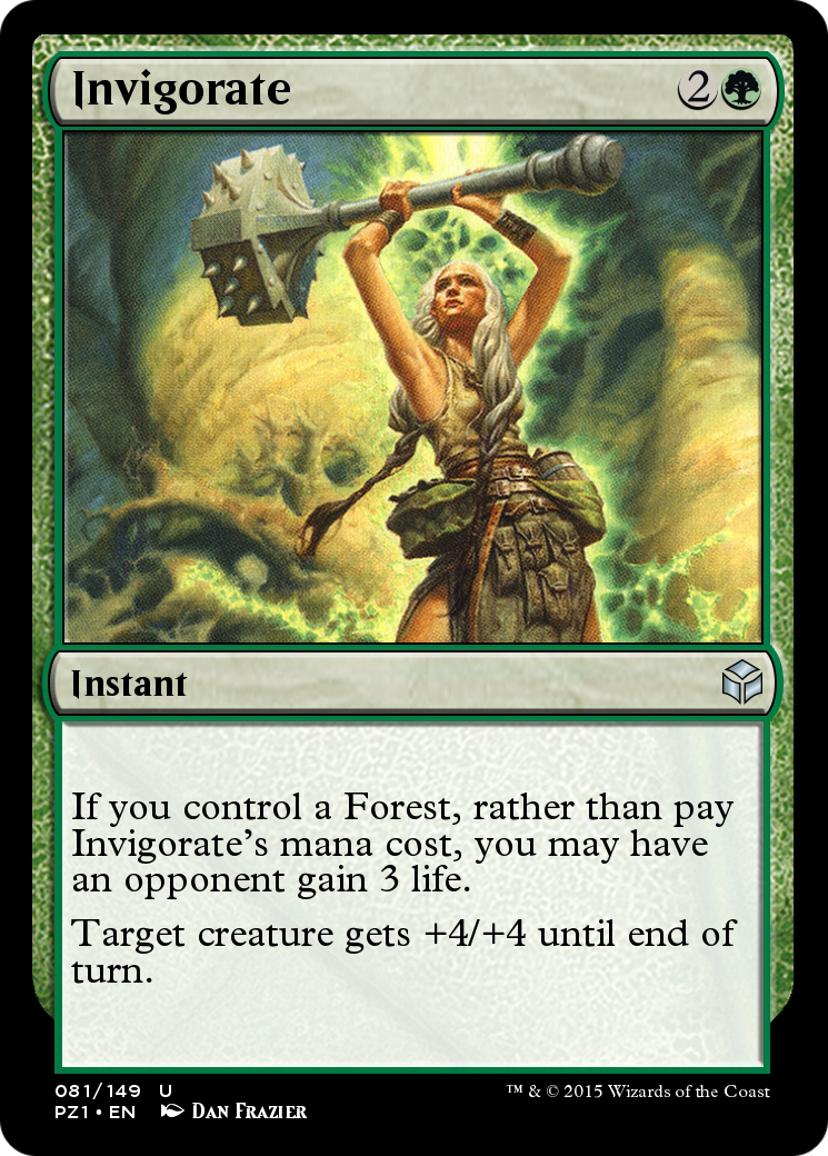 Invigorate (PZ1-081) [Legendary Cube Prize Pack]