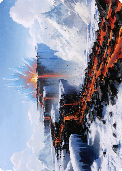 Surtland Frostpyre // Surtland Frostpyre (ASKHM-075) (Borderless) [Art Series: Kaldheim]