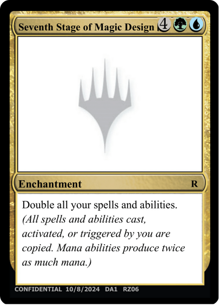Seventh Stage of Magic Design (UNK-RZ06D) [Unknown Event]