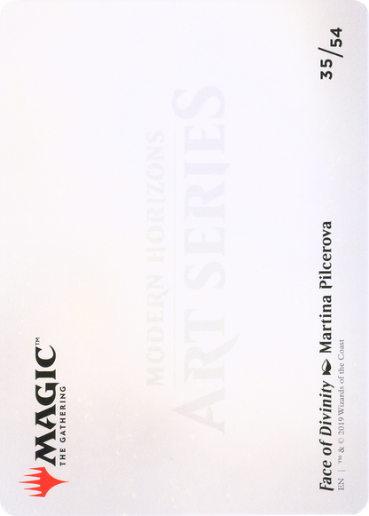 Face of Divinity // Face of Divinity (AMH1-035) (Borderless) [Modern Horizons Art Series]