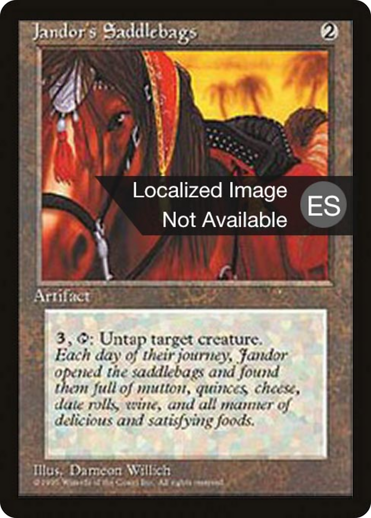 Jandor's Saddlebags (4BB-330) [Fourth Edition Foreign Black Border]