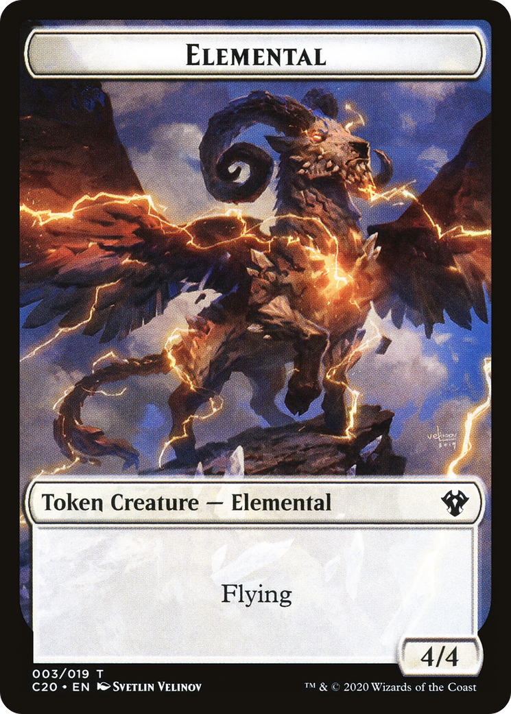 Elemental (TC20-003) [Commander 2020 Tokens]