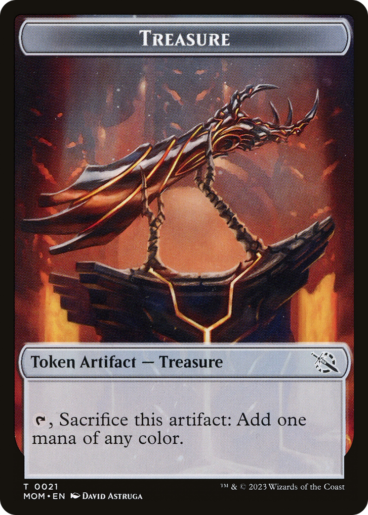 Treasure (TMOM-021) [March of the Machine Tokens]