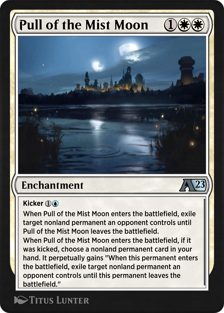 Pull of the Mist Moon (YDMU-003) [Alchemy: Dominaria]