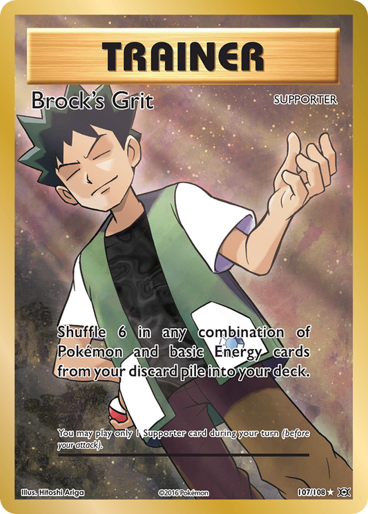 Le Courage de Pierre (107/108) [XY: Évolutions]
