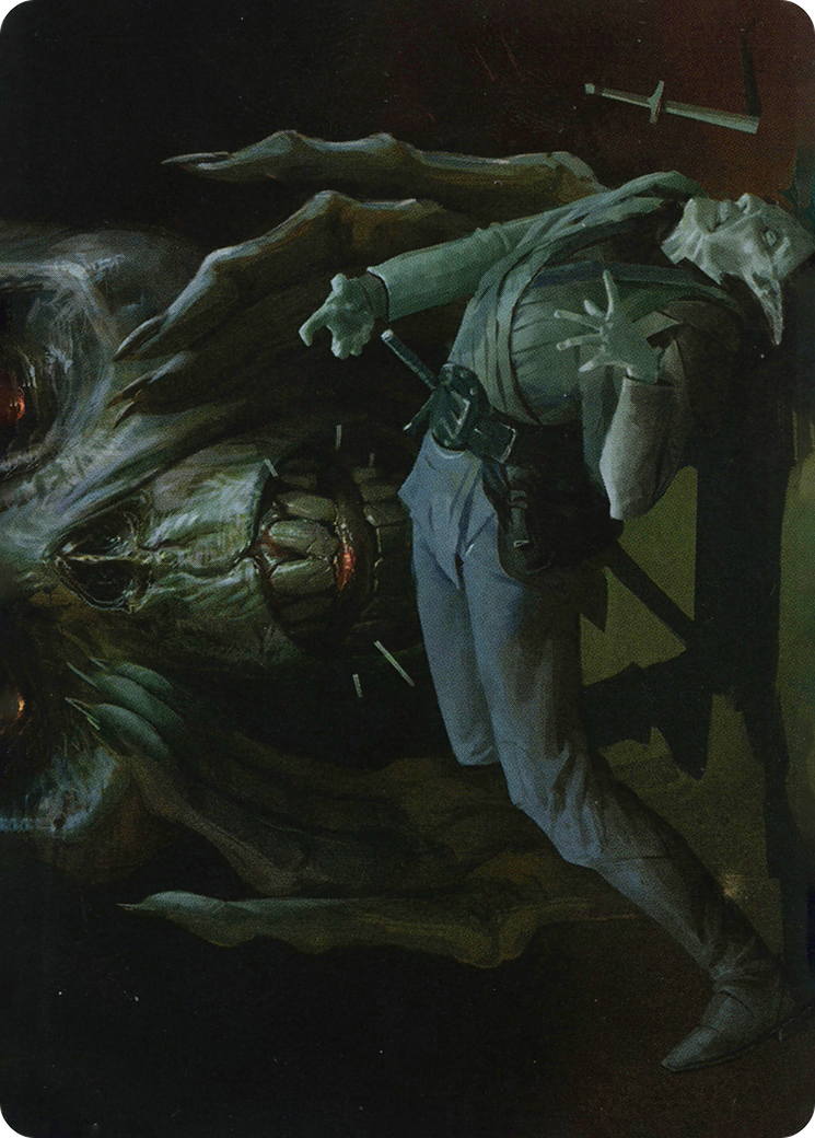 Power Word Kill // Power Word Kill (AAFR-035) (Borderless) [Adventures in the Forgotten Realms Art Series]