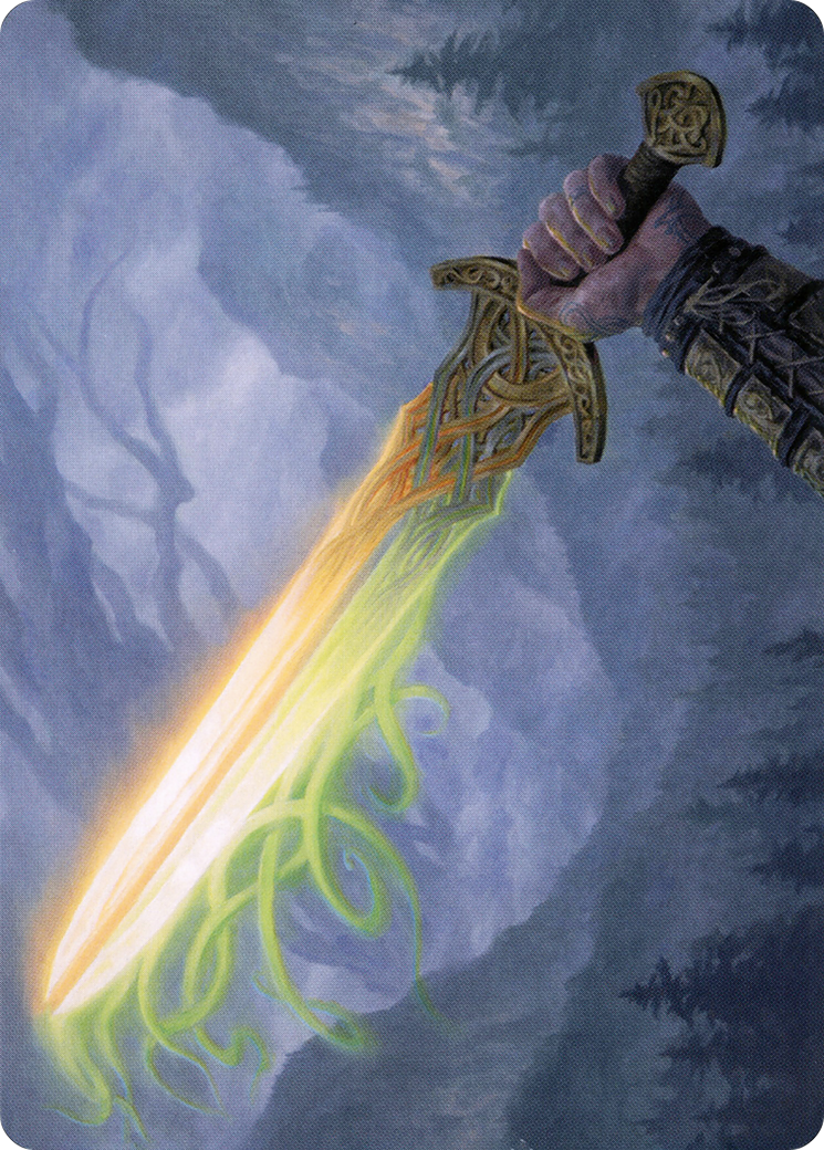 Sword of Hearth and Home // Sword of Hearth and Home (AMH2-064) (Borderless) [Modern Horizons 2 Art Series] Foil