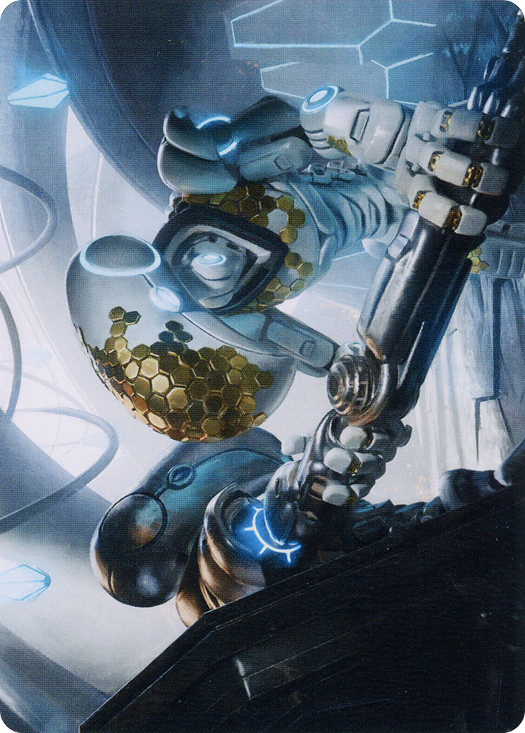 Myr Kinsmith // Myr Kinsmith (AONE-056) (Borderless) [Phyrexia: All Will Be One Art Series]