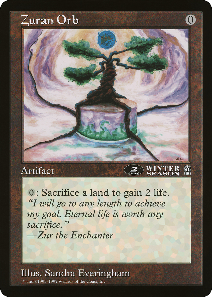 Zuran Orb (OLEP-028) [Oversized League Prizes]