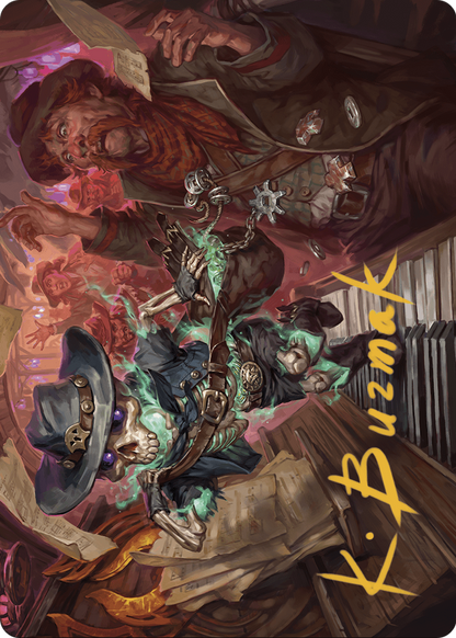 Tinybones, the Pickpocket // Tinybones, the Pickpocket (AOTJ-010) (Borderless) [Outlaws of Thunder Junction Art Series] Foil