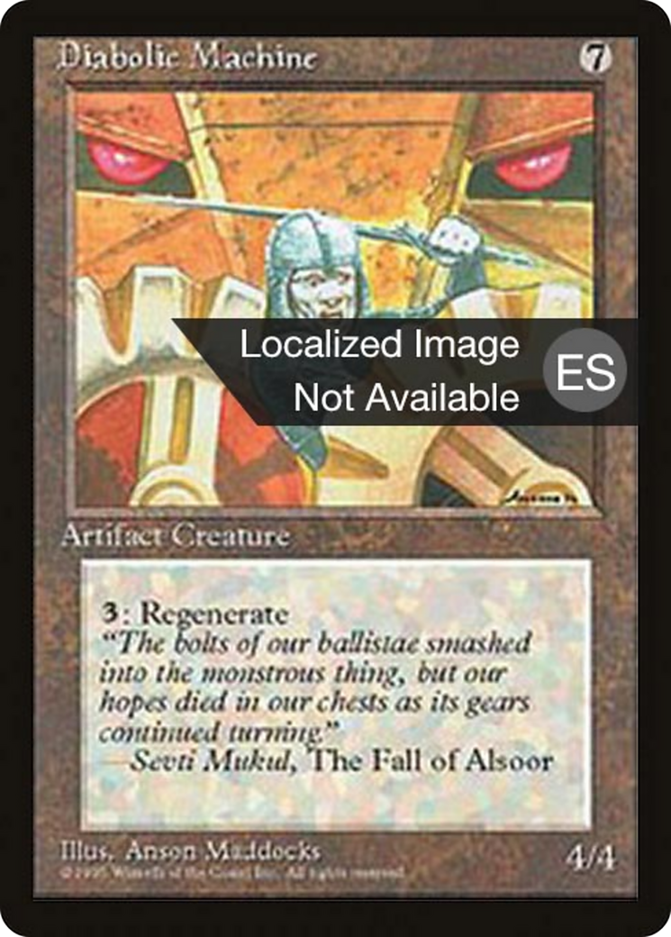 Diabolic Machine (4BB-314) [Fourth Edition Foreign Black Border]