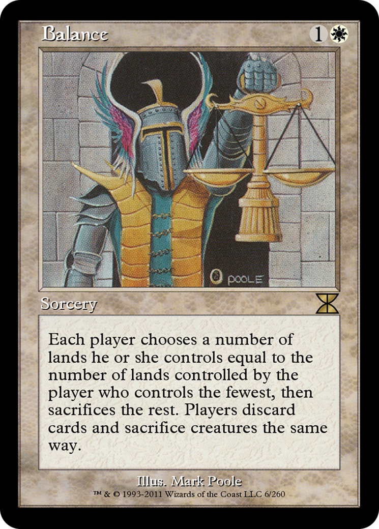 Balance (ME4-006) [Masters Edition IV] Foil